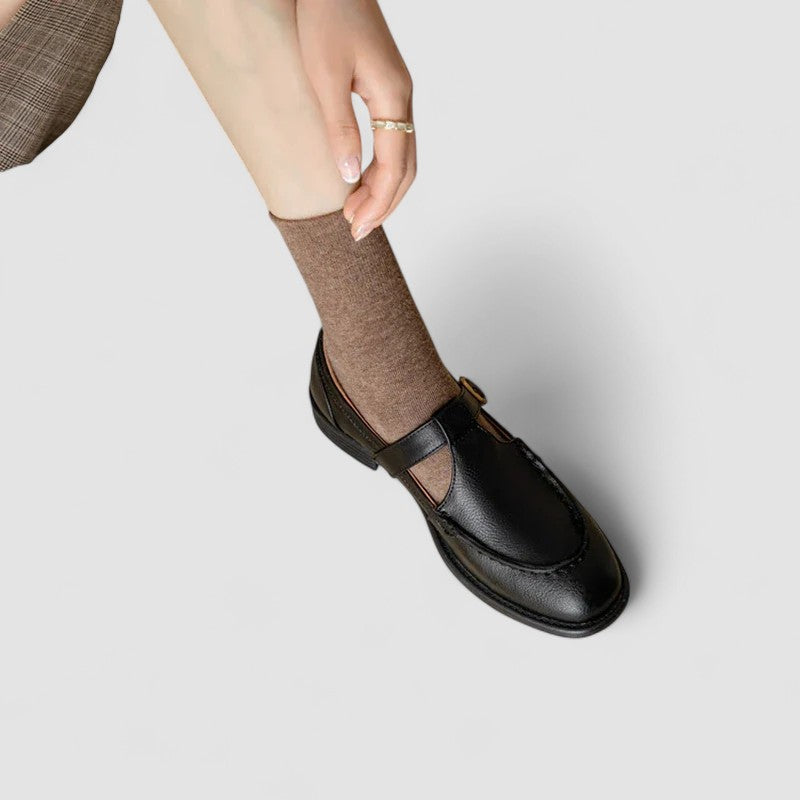 Selena – Low Heel Mary Jane Shoes for Women