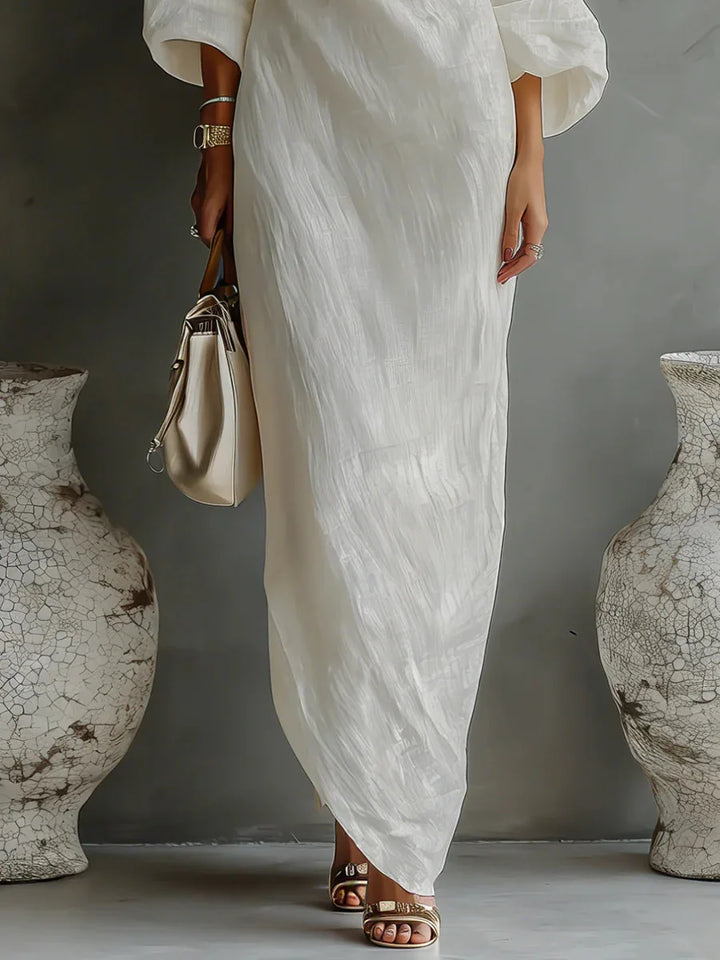 Audrey – Casual One Shoulder Summer Dress