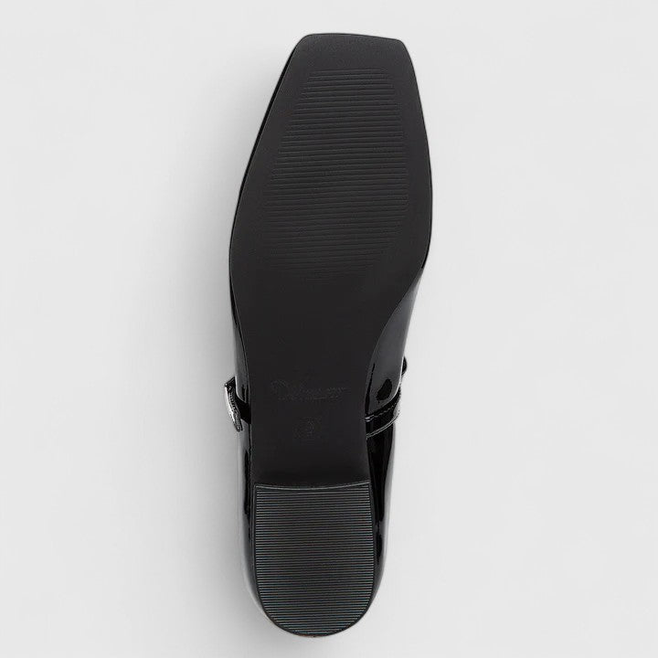 Pamela – Bowknot Square-Toe Ballet Flats