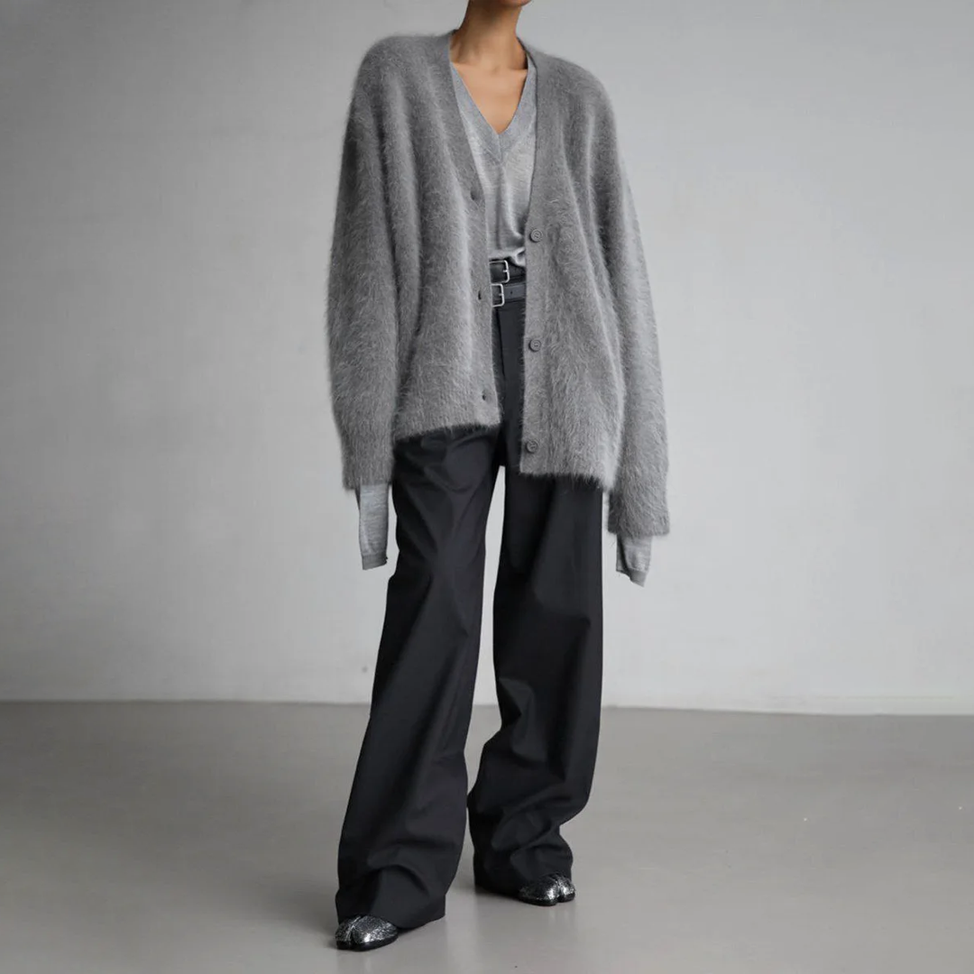 Emerson – Oversized Chunky Cardigan for Women