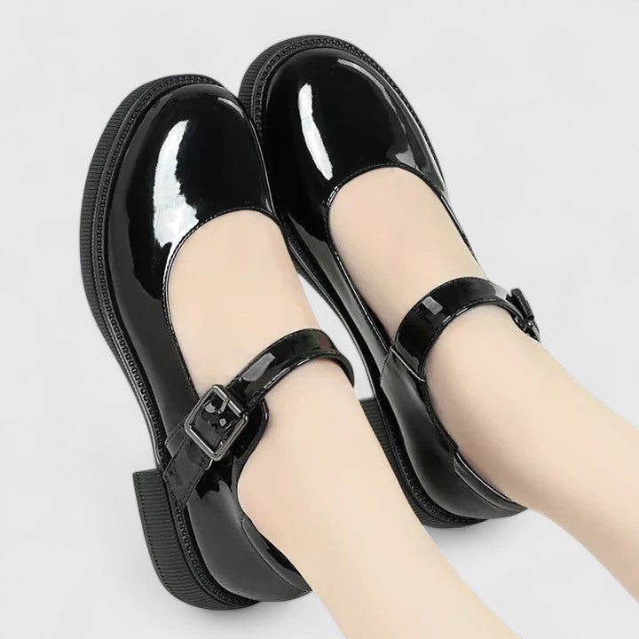 Simone – Mary Jane Shoes with Buckle Strap