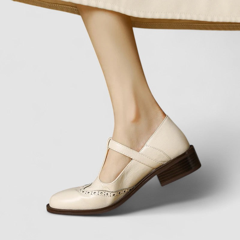 Brooke – Round-Toe Buckle Mary Janes