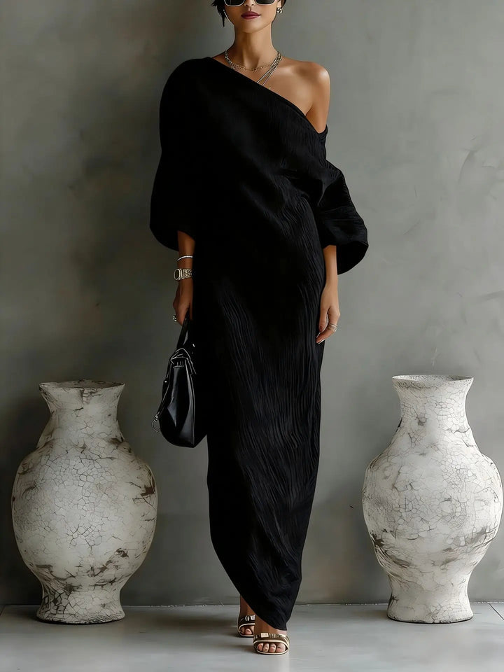 Audrey – Casual One Shoulder Summer Dress