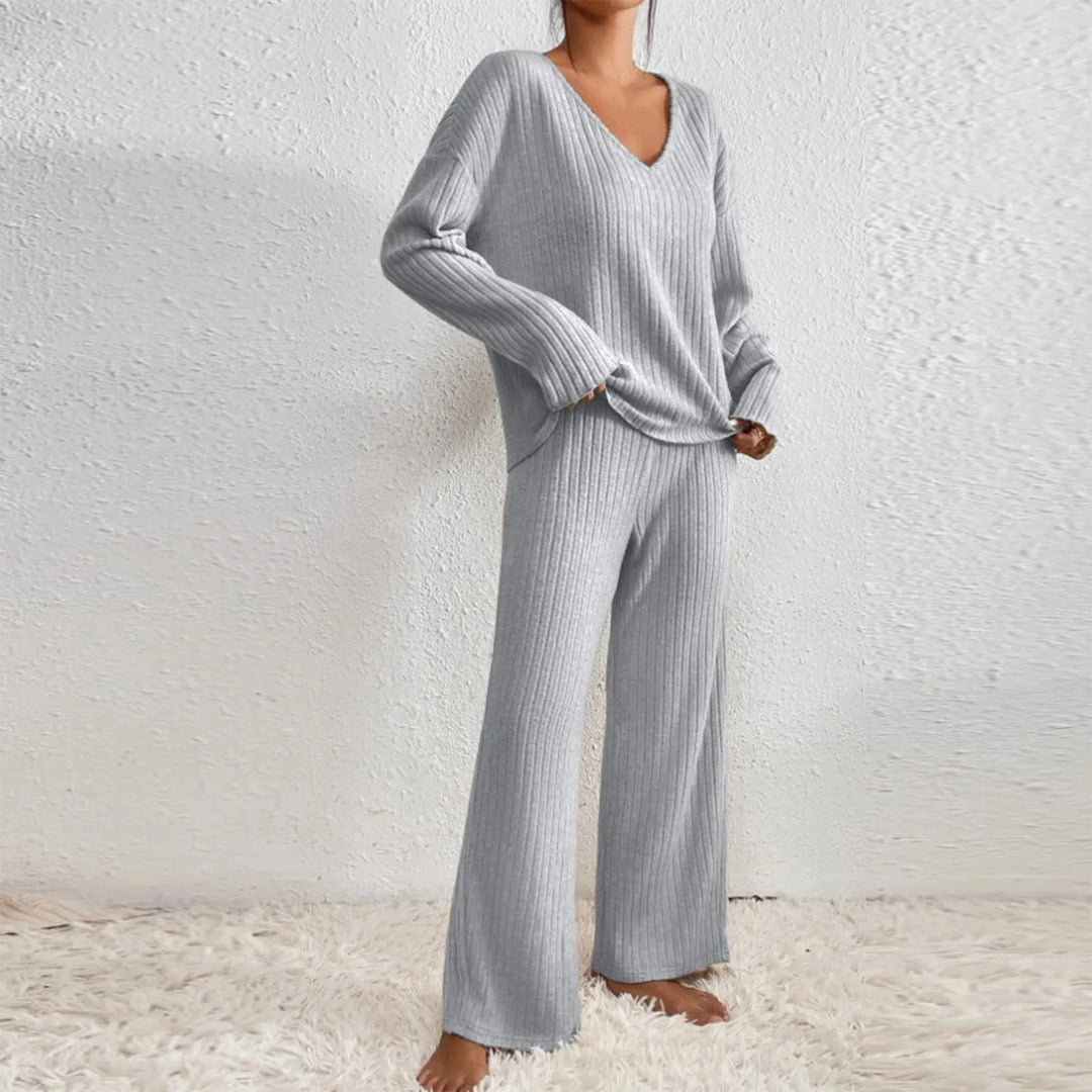 Layla – Ribbed Casual Two Piece Set