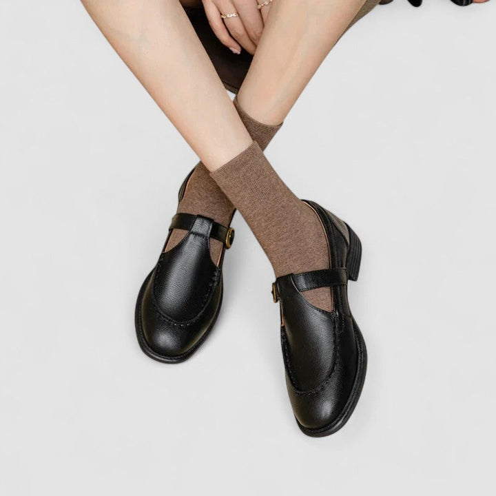 Selena – Low Heel Mary Jane Shoes for Women