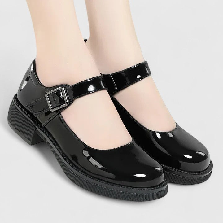 Simone – Mary Jane Shoes with Buckle Strap