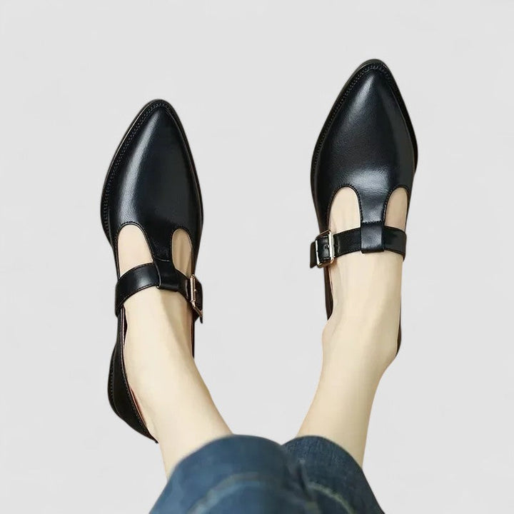 Salma – Pointed-Toe Mary Jane Heels for Women