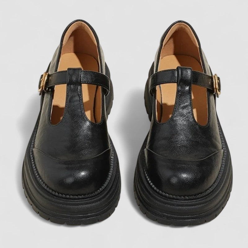 Regina – Chunky Loafers Mary Jane T-Bar Shoes