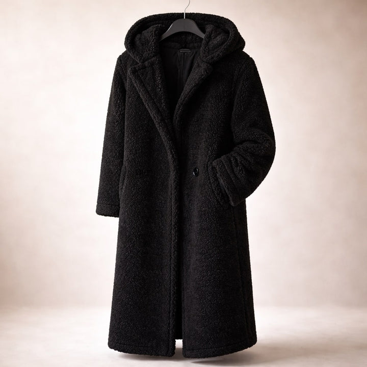 Ameera – Hooded Teddy Bear Coat for Women