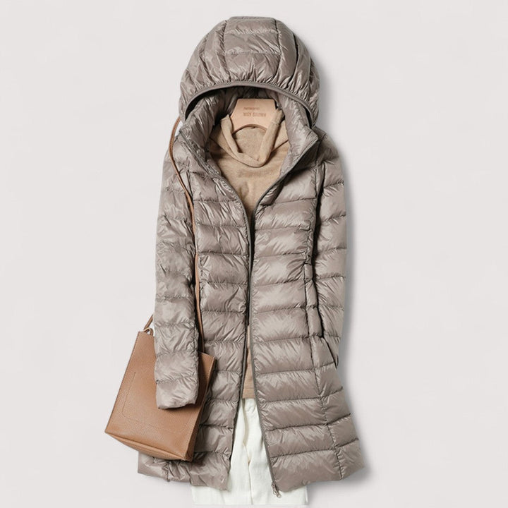 Rhiannon – Lightweight Hooded Puffer Jacket for Women