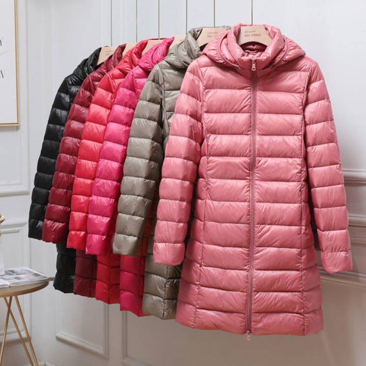 Rhiannon – Lightweight Hooded Puffer Jacket for Women
