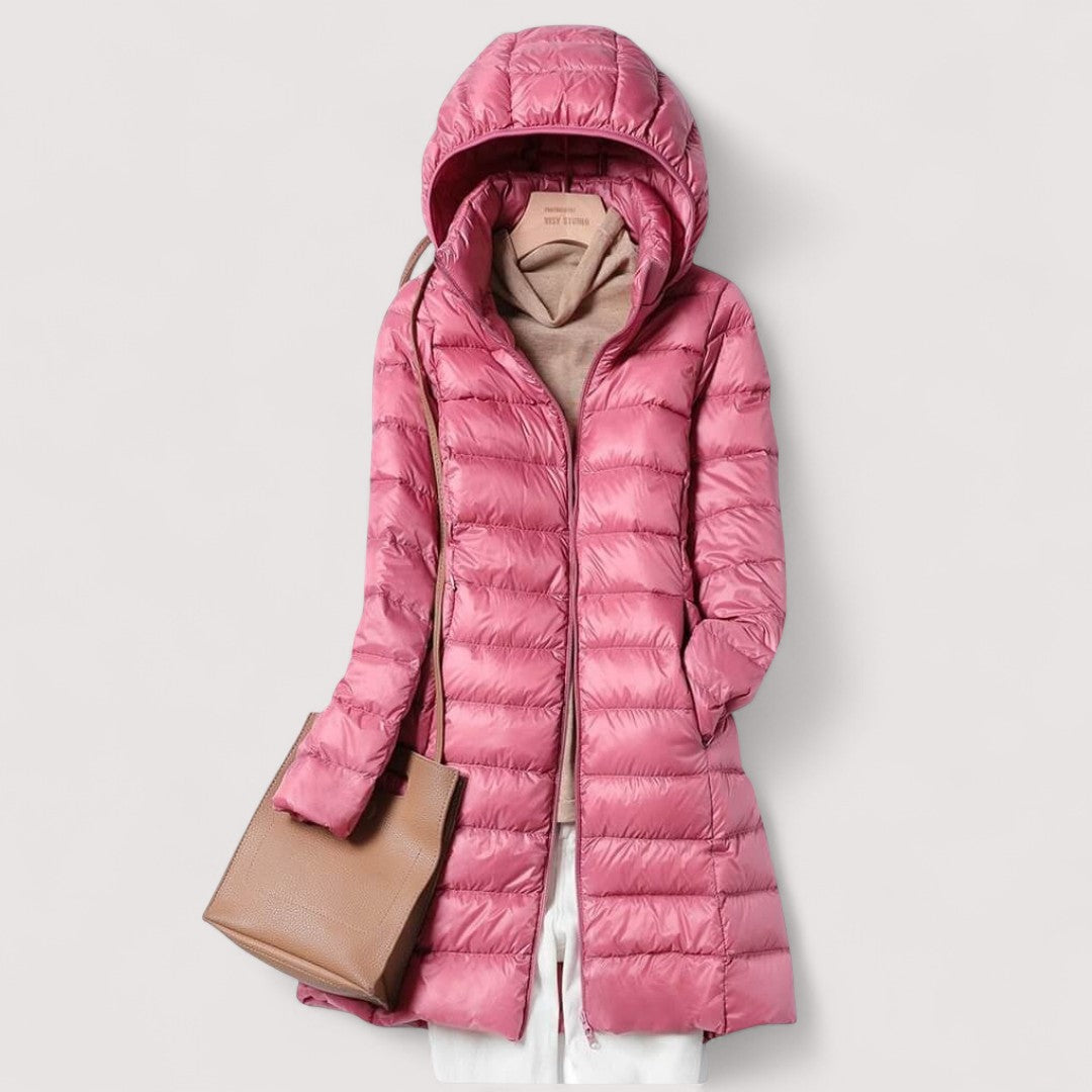 Rhiannon – Lightweight Hooded Puffer Jacket for Women