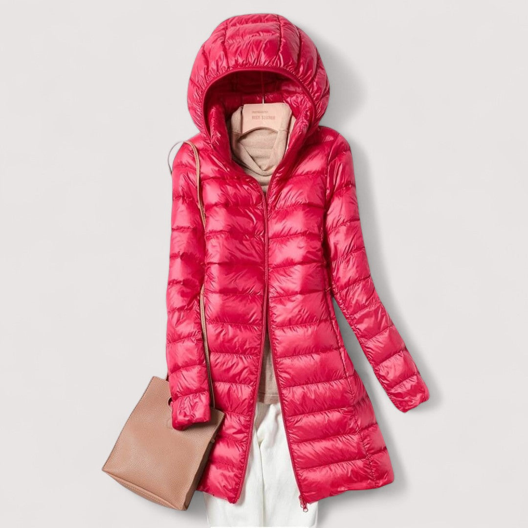 Rhiannon – Lightweight Hooded Puffer Jacket for Women
