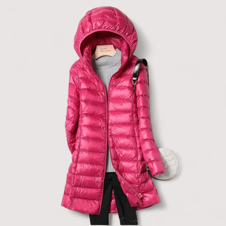 Rhiannon – Lightweight Hooded Puffer Jacket for Women