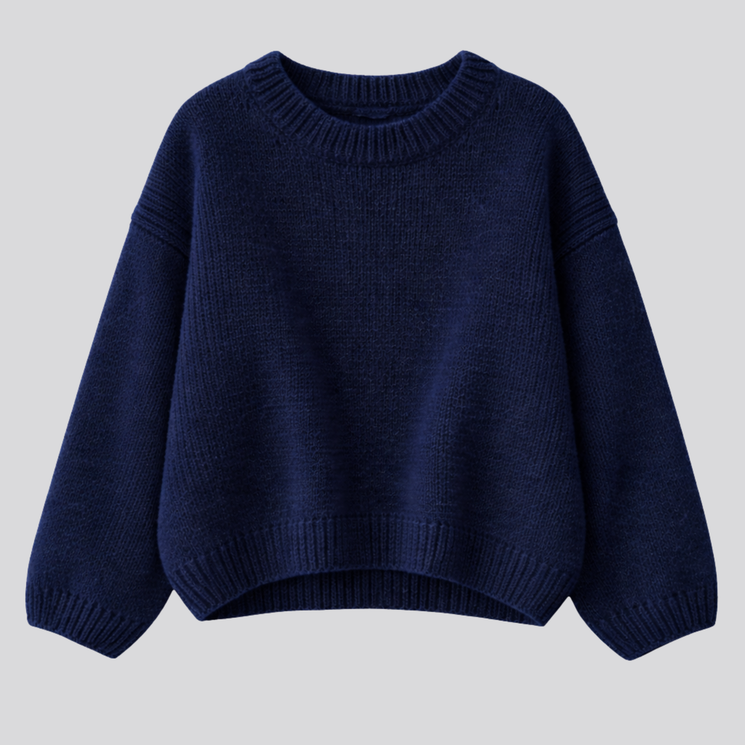 Georgiana – Mock Neck Oversized Sweater for Women
