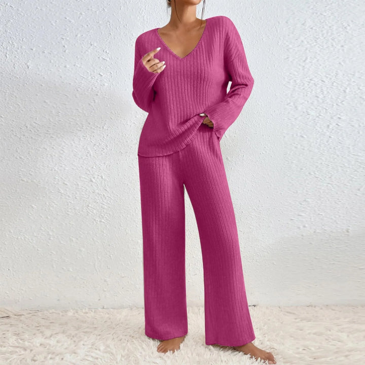Layla – Ribbed Casual Two Piece Set