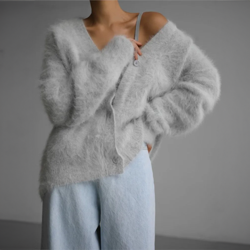 Emerson – Oversized Chunky Cardigan for Women