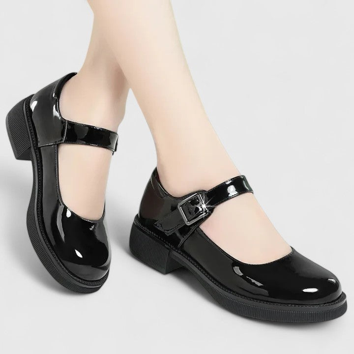Simone – Mary Jane Shoes with Buckle Strap