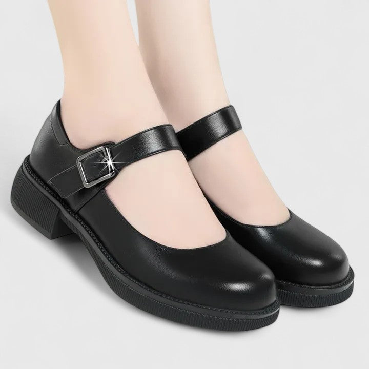 Simone – Mary Jane Shoes with Buckle Strap