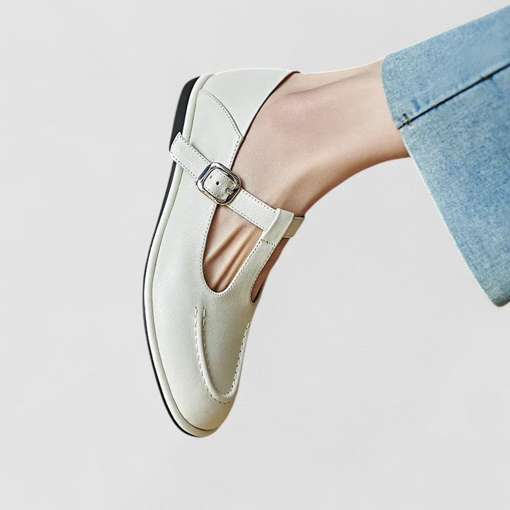 Rhonda – Mary Jane Flats with T-Bar Strap