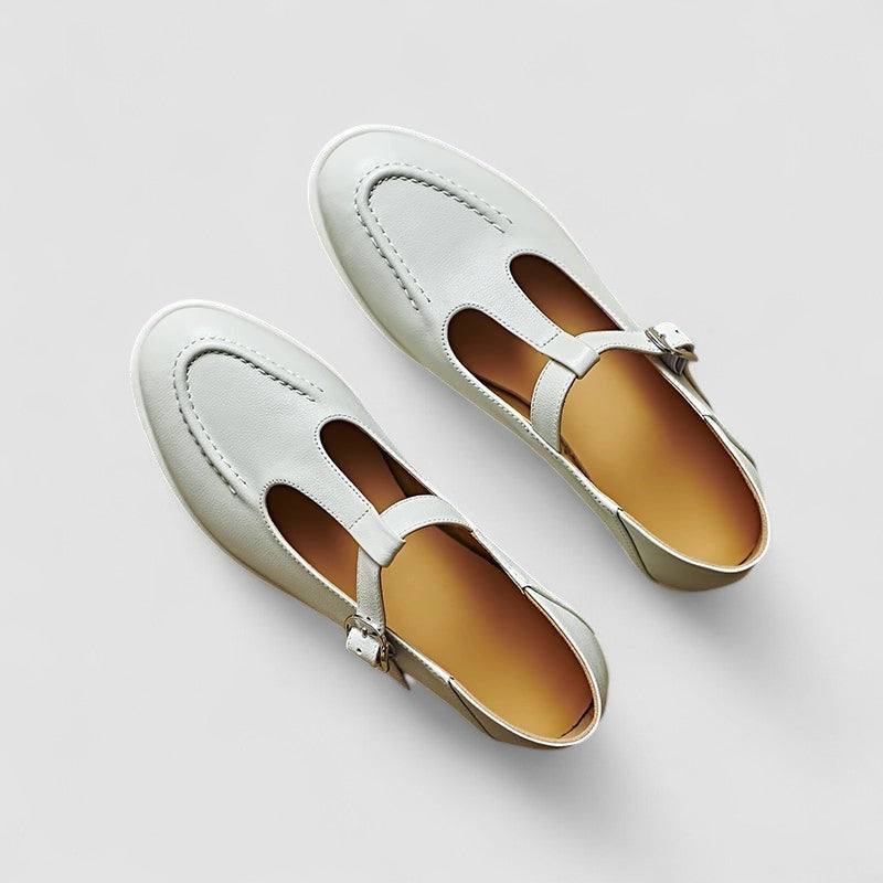 Rhonda – Mary Jane Flats with T-Bar Strap