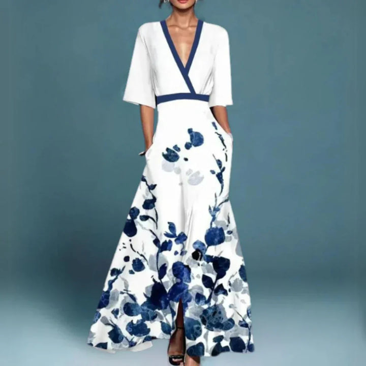 Katherine – Floral Maxi Dress for Effortless Summer Elegance