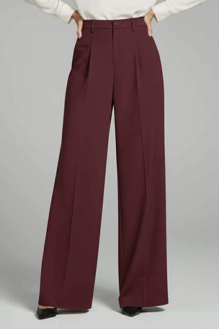 Cecily – Wide-Leg Palazzo Trousers for Women