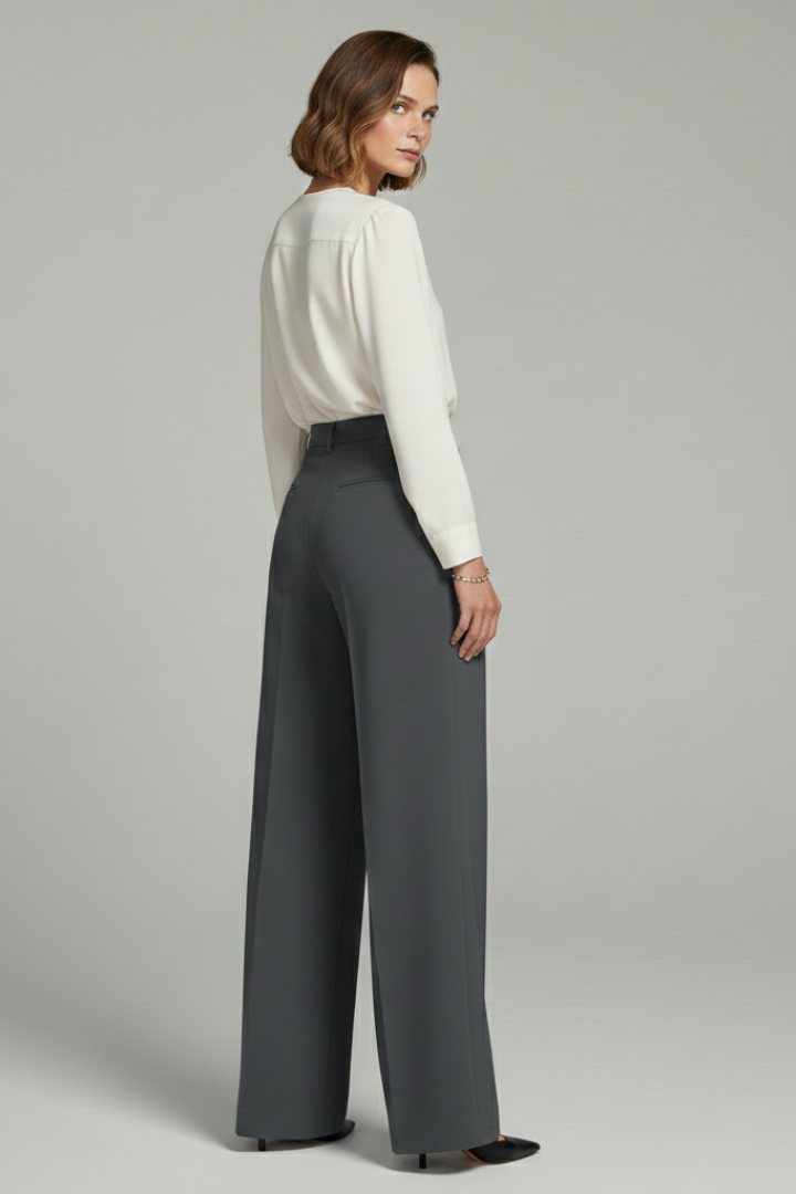 Cecily – Wide-Leg Palazzo Trousers for Women