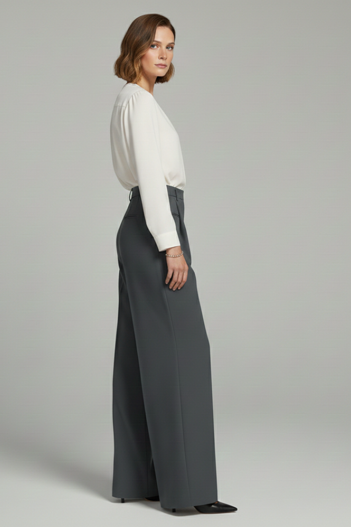 Cecily – Wide-Leg Palazzo Trousers for Women