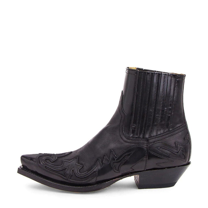 Giselle – Western Embroidered Chelsea Boots for Women