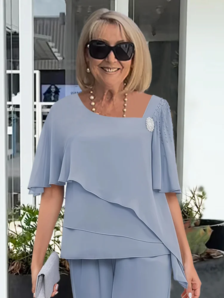 Evelyn – Formal Two Piece Set for Effortless Elegance