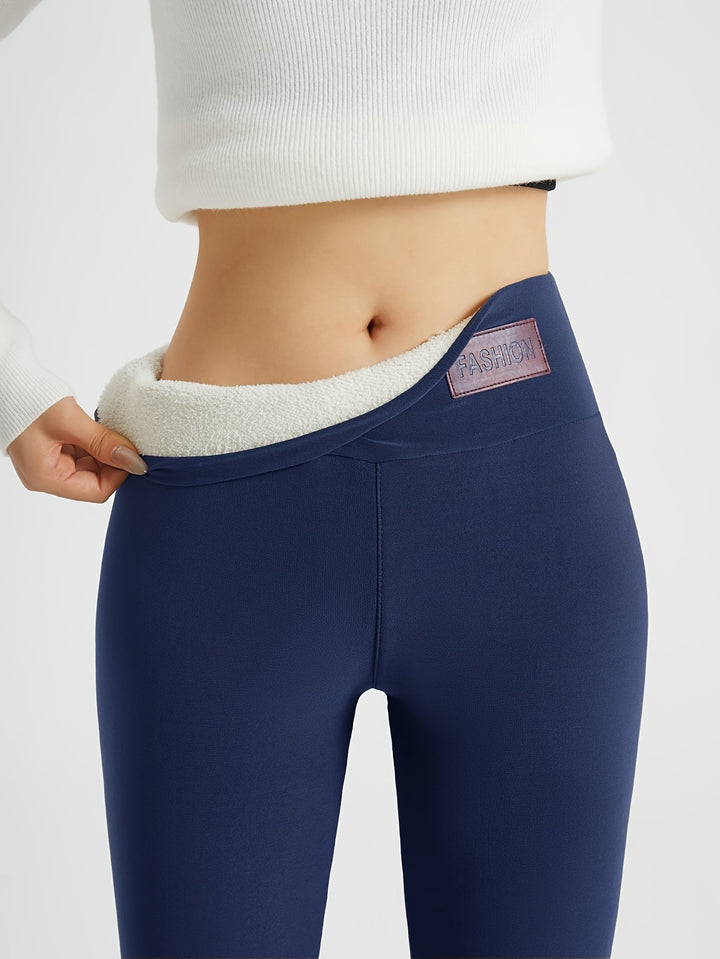 Nerissa – Brushed Plush-Lined Leggings for Women