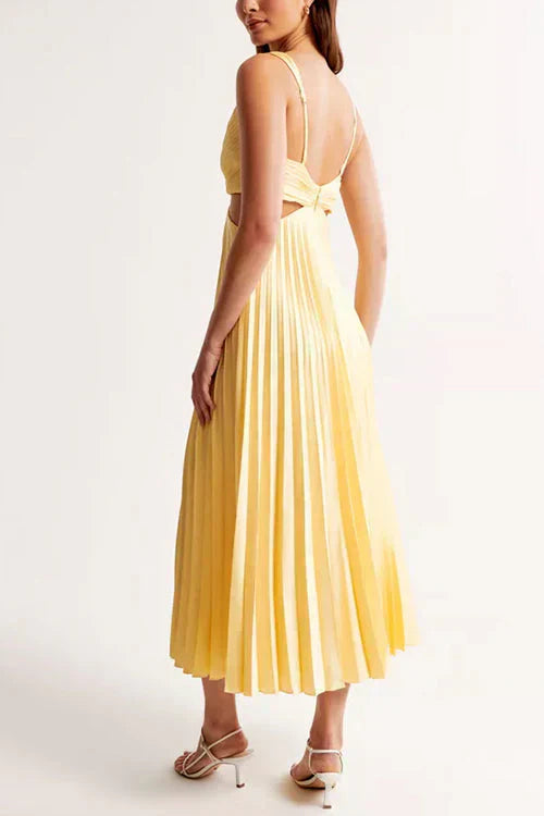Augusta | Flowing Maxi Dress with Feminine Drape