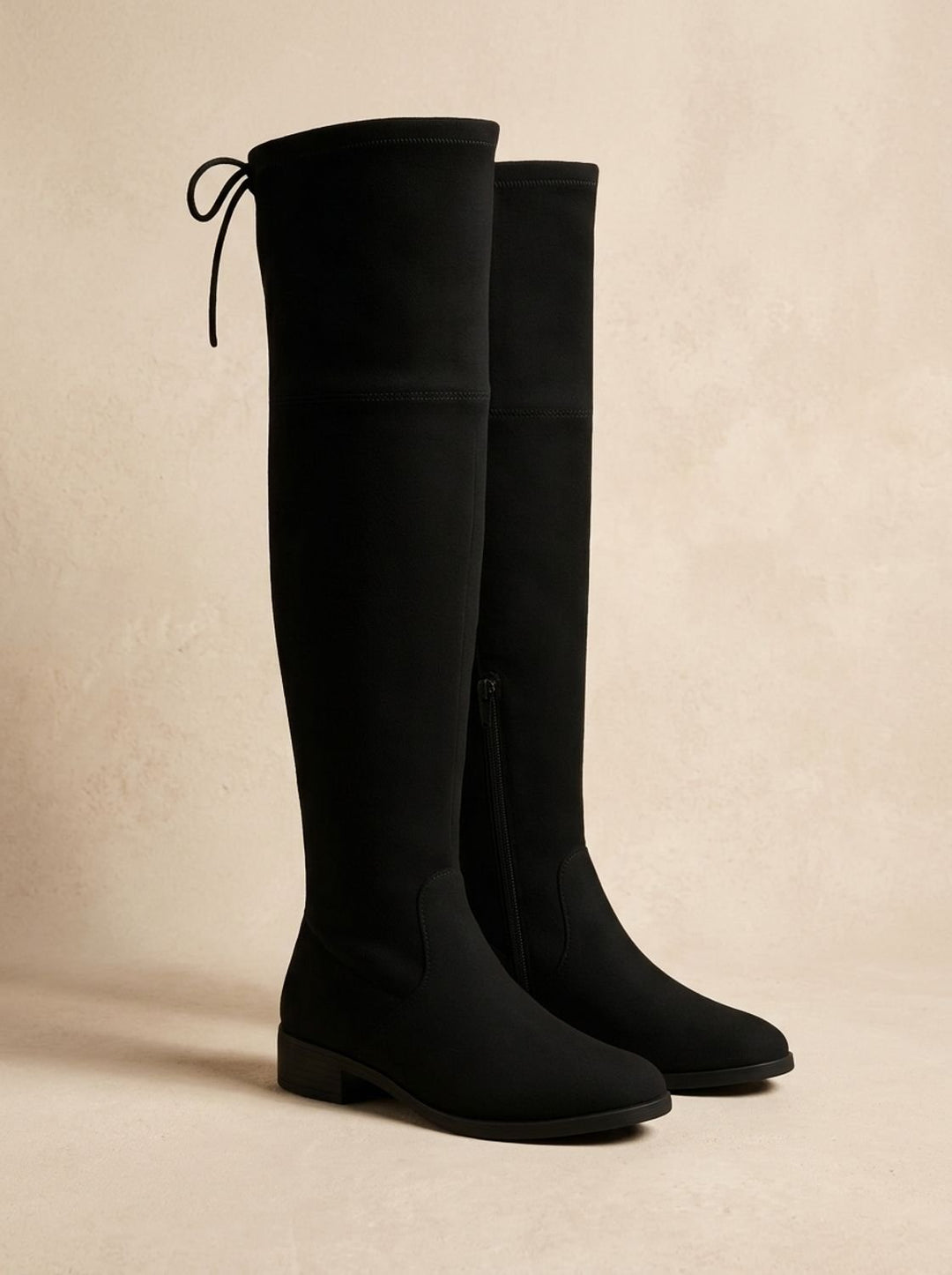 Adelaide – Women's Side Zip Flat Over-the-Knee Boots