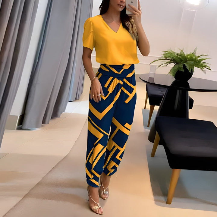Claire – Tailored Two-Piece Set for Effortless Elegance