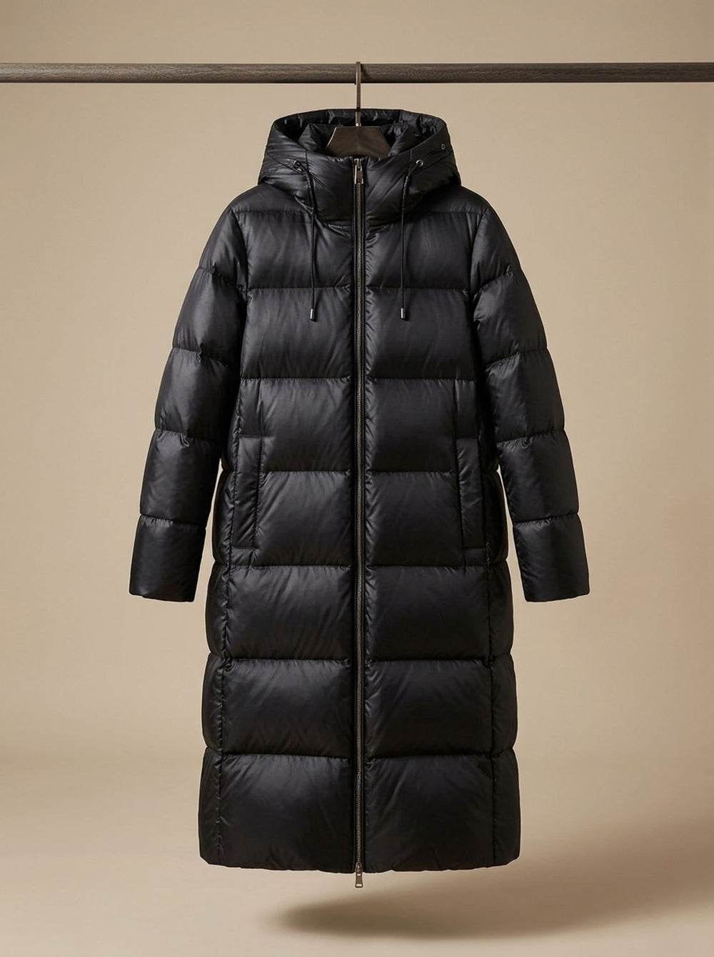 Alma – Women's Long Hooded Puffer Coat