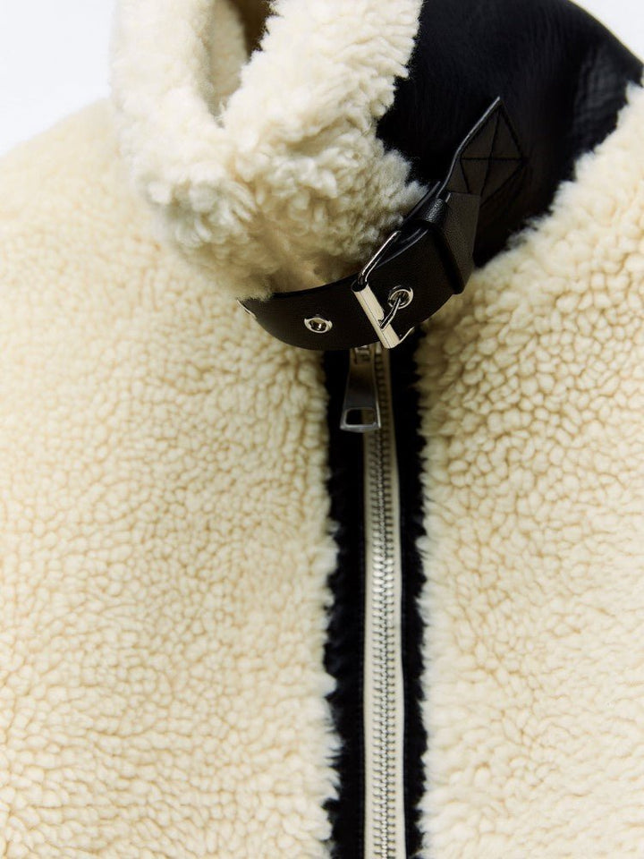 Sierra – Collared Teddy Jacket for Women