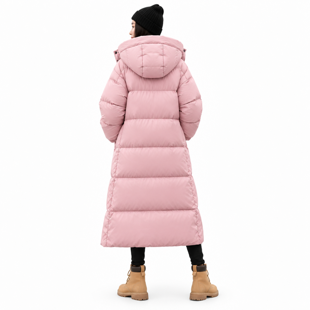 Analise – Women's Oversized Long Hooded Puffer Coat
