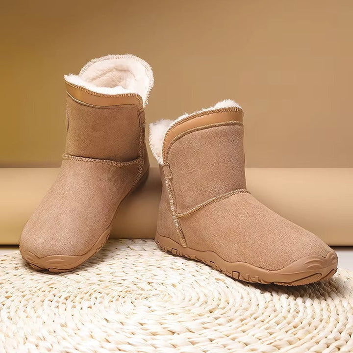 Anya – Women's Plush-Lined Suede-Look Ankle Boots