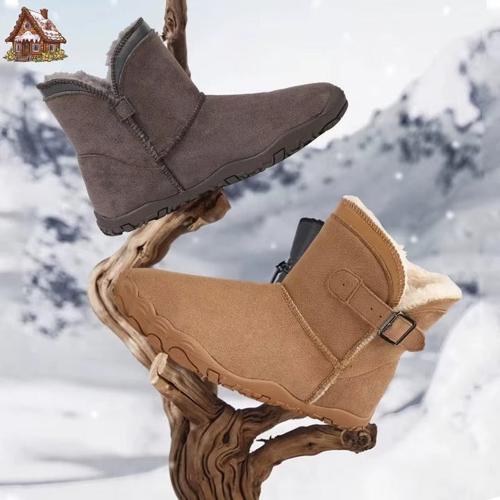 Anya – Women's Plush-Lined Suede-Look Ankle Boots