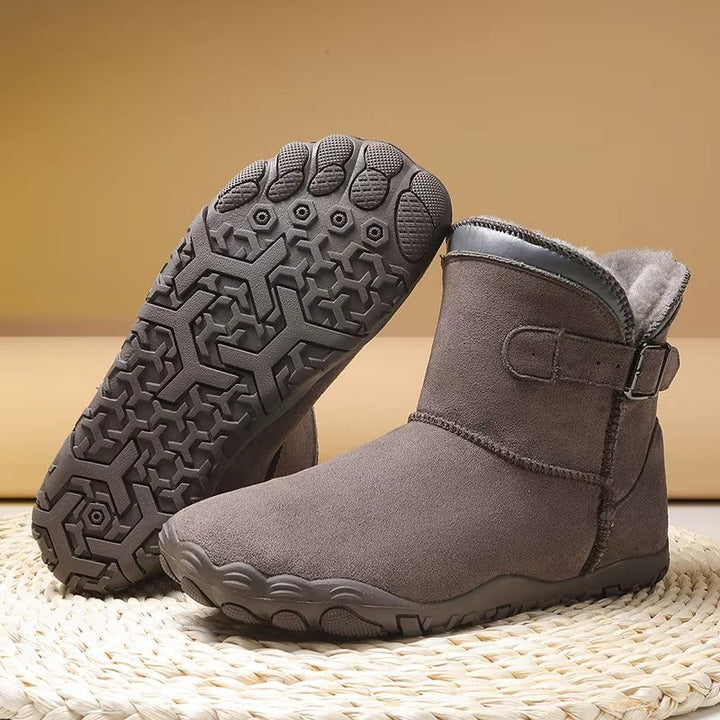 Anya – Women's Plush-Lined Suede-Look Ankle Boots