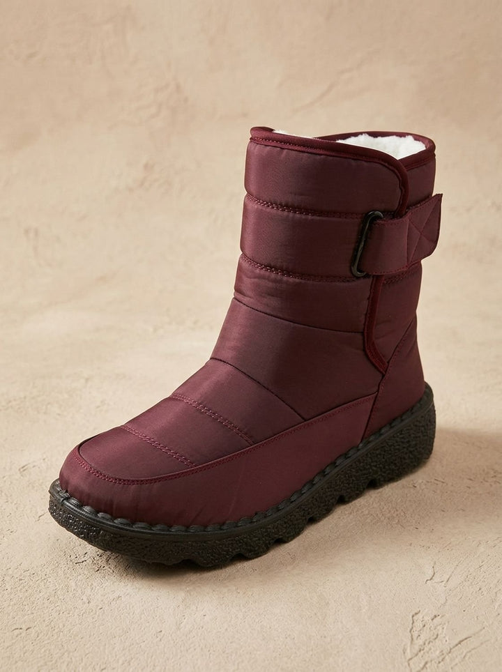 Avalyn – Women's Sherpa-Lined Quilted Snow Boots