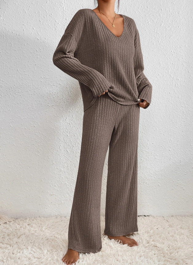 Layla – Ribbed Casual Two Piece Set