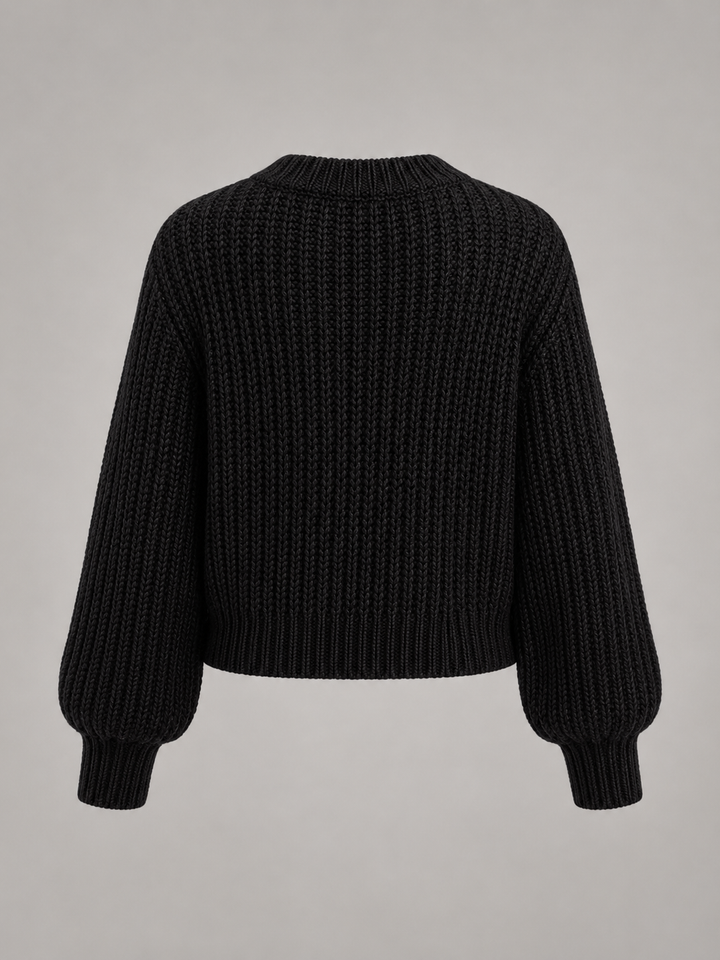 Bexley – Women's Chunky Ribbed Cropped Sweater