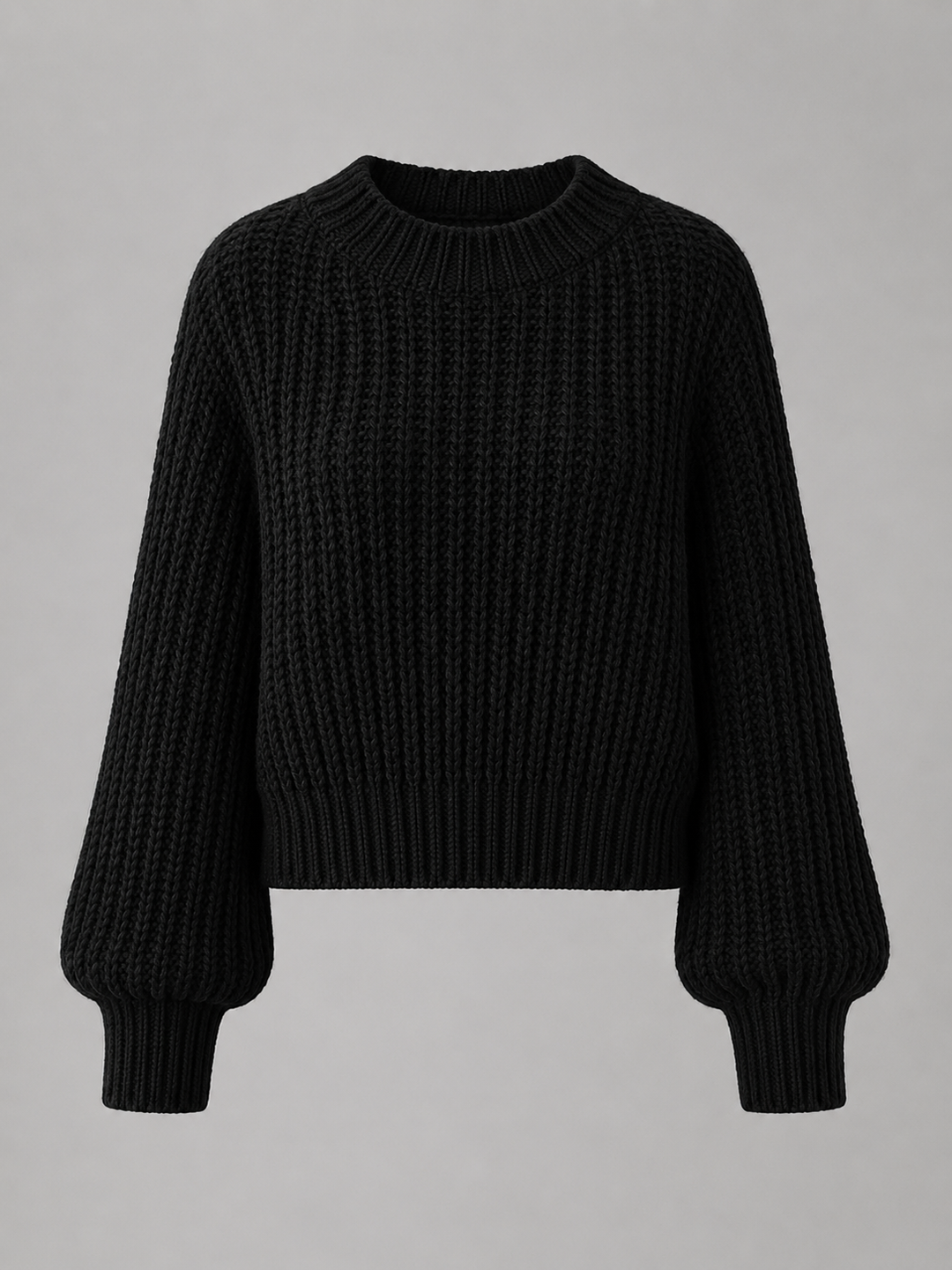 Bexley – Women's Chunky Ribbed Cropped Sweater