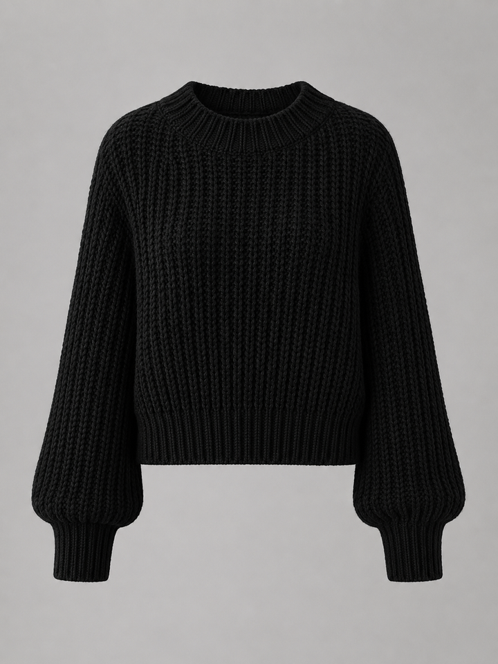 Bexley – Women's Chunky Ribbed Cropped Sweater