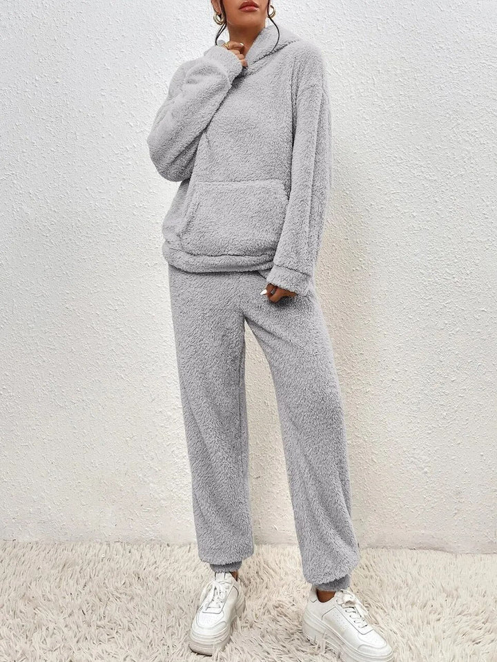 Bonita – Women's Teddy Hooded Lounge Set