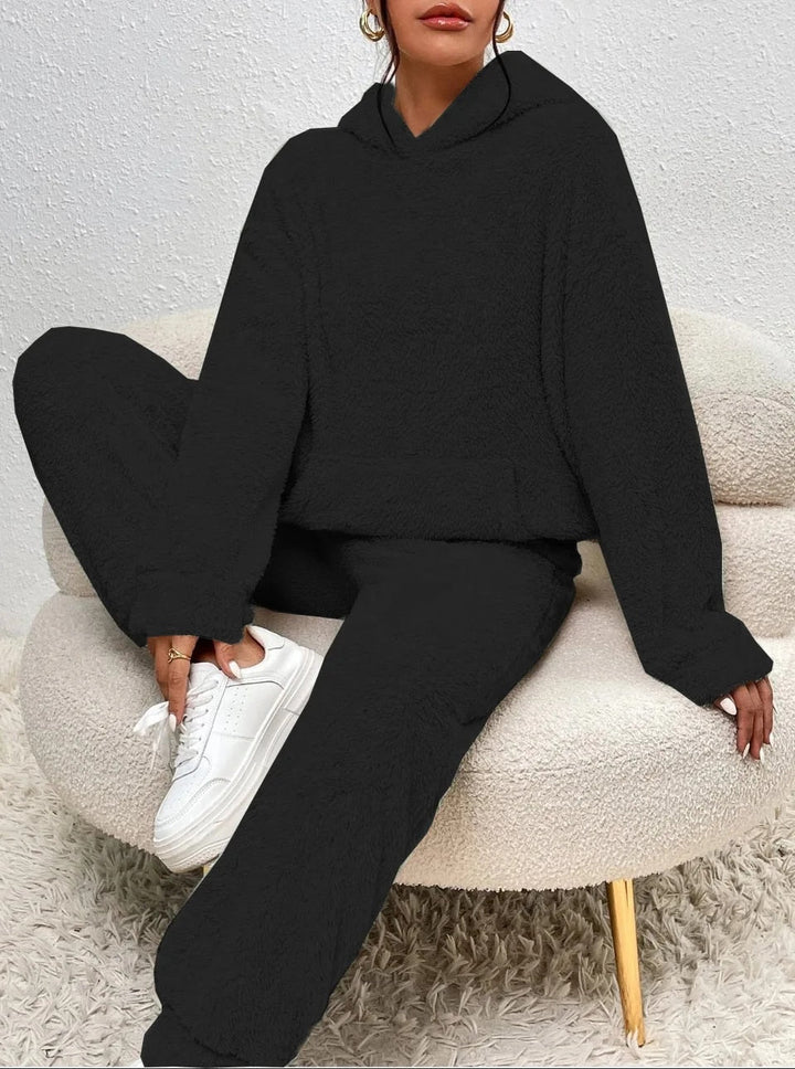 Bonita – Women's Teddy Hooded Lounge Set
