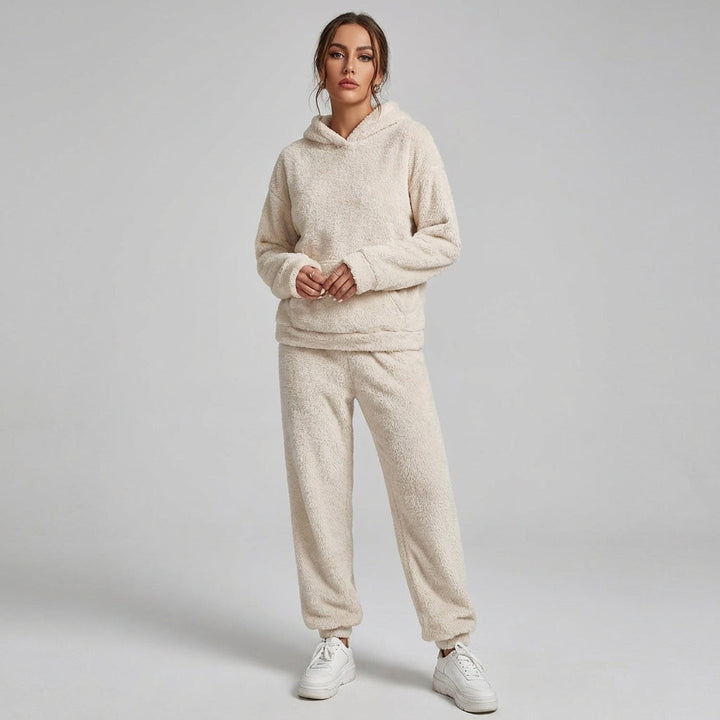 Bonita – Women's Teddy Hooded Lounge Set