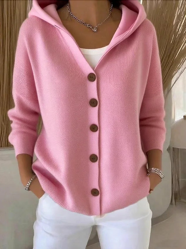 casual-knit-cardigan-with-hood-and-button-front-4